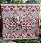 Joy!Crafts und JM Creation Designer Block par Joy Crafts, 16 feuilles, A4, Blooming Rose