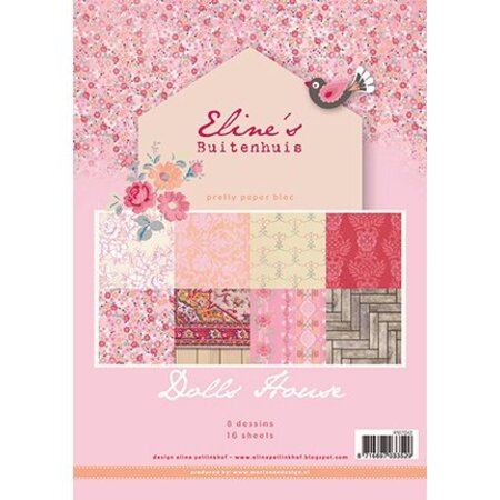 DESIGNER BLÖCKE  / DESIGNER PAPER Pene Papers - A4 - Elines Doll House