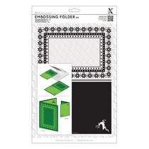A4 embossing folders