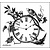 LaBlanche Lablanche Stempel: Floral Clock