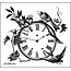 LaBlanche Lablanche Stamp: Relógio Floral
