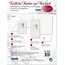 BASTELSETS / CRAFT KITS: Edeles of cards to festive occasions, Wedding Cake White-Black