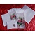 BASTELSETS / CRAFT KITS: Edeles de cartas para ocasiones festivas, anillos de bodas con rosas de color rosa