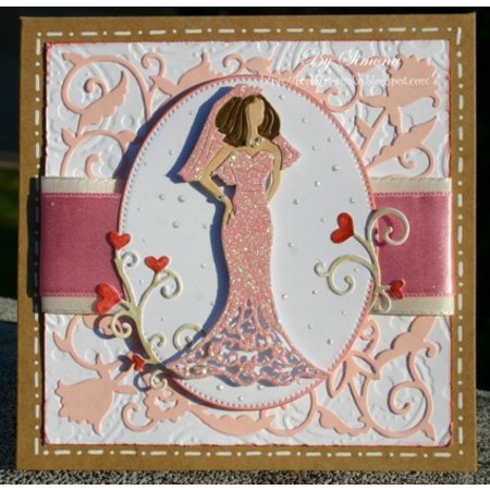 Cottage Cutz Corte y estampación plantillas, CottageCutz novia