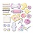 Prima Marketing und Petaloo Prima Marketing, sponplater, 23 deler