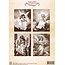 Nellie snellen A4 folha de Decoupage, Anjos pequenos