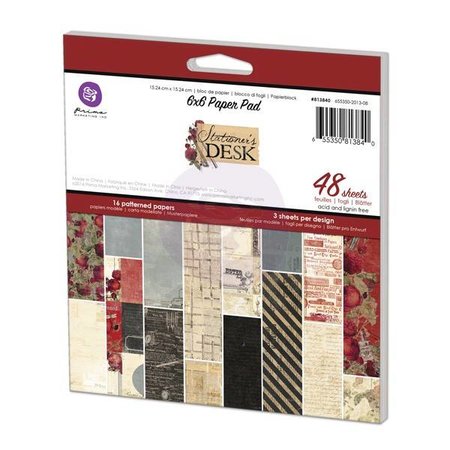 Prima Marketing und Petaloo Designers bloccano Stationers scrivania, 15,24 x 15,24 centimetri