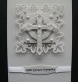 Spellbinders und Rayher Spellbinders, poinçonnage et de modèle de gaufrage Shapeabilities, croix