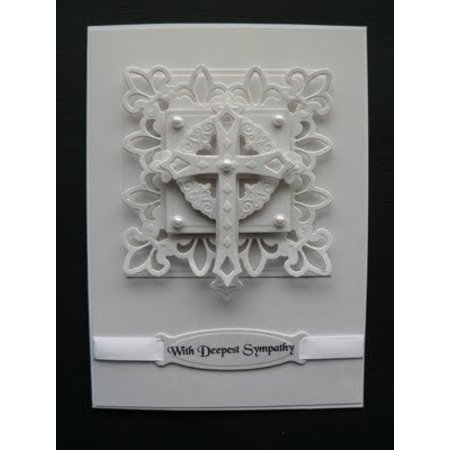 Spellbinders und Rayher Spellbinders, poinçonnage et de modèle de gaufrage Shapeabilities, croix