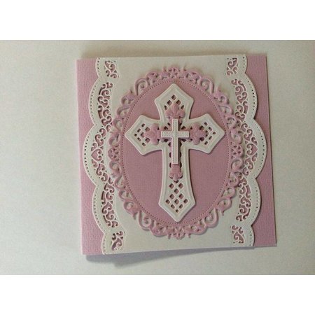 Spellbinders und Rayher Spellbinders, poinçonnage et de modèle de gaufrage Shapeabilities, croix