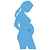 Marianne Design Skæring og prægning stencils, LR0348, Creatables - Pregnant