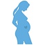 Marianne Design Corte e estampagem stencils, LR0348, Creatables - grávida