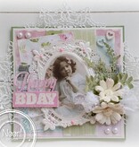 Joy!Crafts und JM Creation Ovales les lis de Bourbon