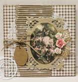 Joy!Crafts und JM Creation Oval die bourbonische Lilien