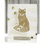 Spellbinders und Rayher Spellbinders, Stanz- und Prägeschablone, Shapeabilitie Inspire Fuchs