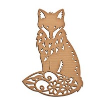 Spellbinders, Stampaggio e goffratura Stencil, Shapeabilitie Inspire volpe