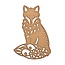 Spellbinders und Rayher Spellbinder, stempling og Embossing Stencil, Shapeabilitie Inspire fox