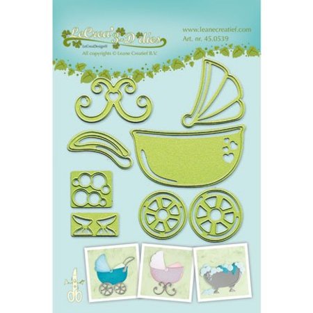 Leane Creatief - Lea'bilities Punching - and embossing template: Themes Baby