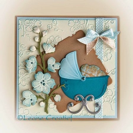 Leane Creatief - Lea'bilities Stanz - und Prägeschablone: Thema Baby