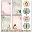 Designer Papier Scrapbooking: 30,5 x 30,5 cm Papier Designpapier "Kinder / Baby 4" Nostalgie Pur!