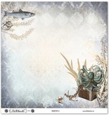 Designer Papier Scrapbooking: 30,5 x 30,5 cm Papier Le papier de design "Maritime"