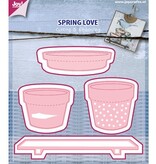 Joy!Crafts und JM Creation Joy Crafts, Stanz - und Prägeschablone, Spring Love