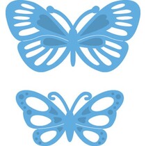 Couper et gaufrer pochoirs, LR0357, Creatables, papillons est minuscule