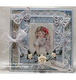 Marianne Design Corte e estampagem estênceis, LR0357, Creatables, borboletas de Miúdo