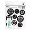 X-Cut / Docrafts Punching and embossing template Papermania chronology collection