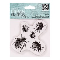 Rubber stamp, ladybug