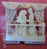 BASTELSETS / CRAFT KITS: ExclusivePop-Up Cartões de casamento pano de fundo