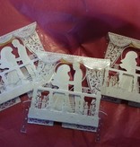 BASTELSETS / CRAFT KITS: ExclusivePop-Up Cartões de casamento pano de fundo