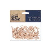 Staffe in miniatura di legno (50p)