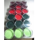 FARBE / INK / CHALKS ... Embossingspulver, 1 jar 28 ml, selection of many colors
