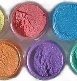 FARBE / INK / CHALKS ... SET Cosmic Shimmer, 6 farver + sprayflaske børste +