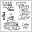 Stempel / Stamp: Transparent Clear stamps, topic: Coffee Set