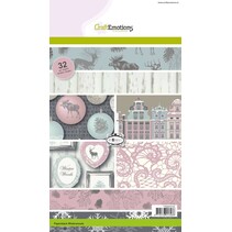 Designer Block, A5, Winterwoods