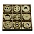 Objekten zum Dekorieren / objects for decorating Zahnräder 30 Teile in ein Holzbox!! 10,5 x 10,5 cm