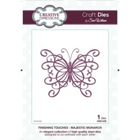 Creative Expressions Creative Expressions, punching and embossing template Filigräne butterfly