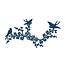Tattered Lace Stamping and punching template, Tattered Lace Oriental Bluebird