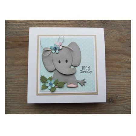 Marianne Design Marianne projeto, socos e estampagem modelo, Collectables - Olifant de Eline