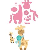 Marianne Design Marianne Design, le poinçonnage et le gaufrage modèle, de collection - Giraffe Eline