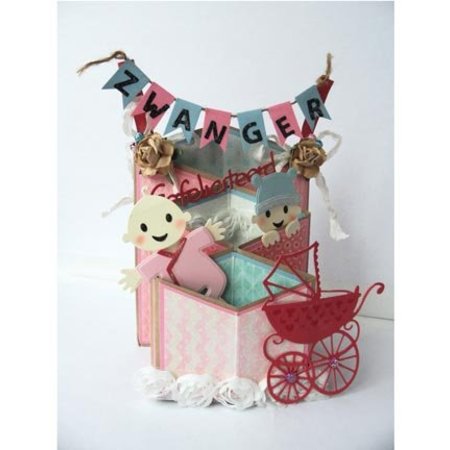 Marianne Design Marianne Design, estampage et gaufrage pochoir, Collectables - Baby de Eline