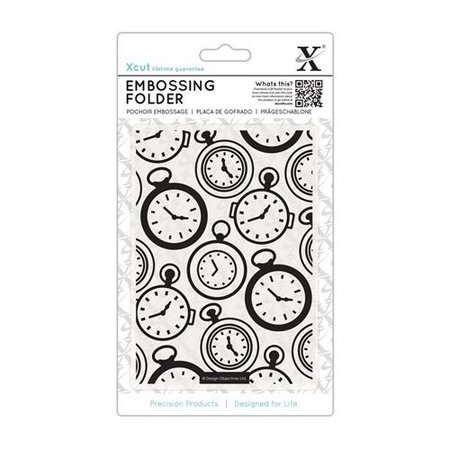 X-Cut / Docrafts Embossing folders, horloges