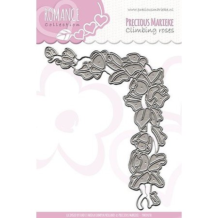 Precious Marieke Stampen en Embossing stencil, Marieke Precious, Romantiek, klimroos