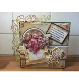 Precious Marieke Stansing og preging sjablong, Marieke Precious, Romanse, klatring rose