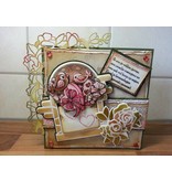 Precious Marieke Stempling og Embossing stencil, Marieke Precious, Romance, klatring rose