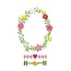 Sizzix Coupe et de gaufrage Sizzix pochoirs, Printemps Wreath