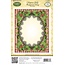 JUSTRITE AUS AMERIKA Justrite, rubber stamp, holly frame