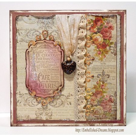 JUSTRITE AUS AMERIKA Justrite, rubber stamp, Greetings from Paris